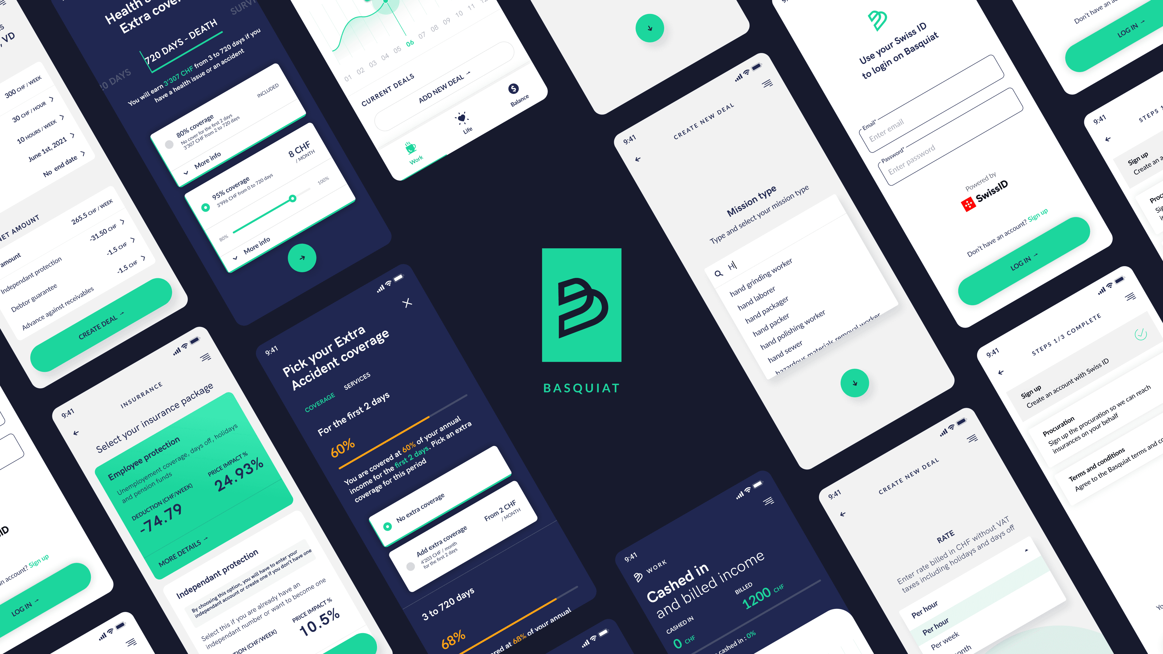Mobile banking — app interface design